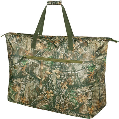 Camouflage Scent Control Bag - Extra Large 42 x 26 Inch Waterproof Smell Proof Storage for Hunting Gear