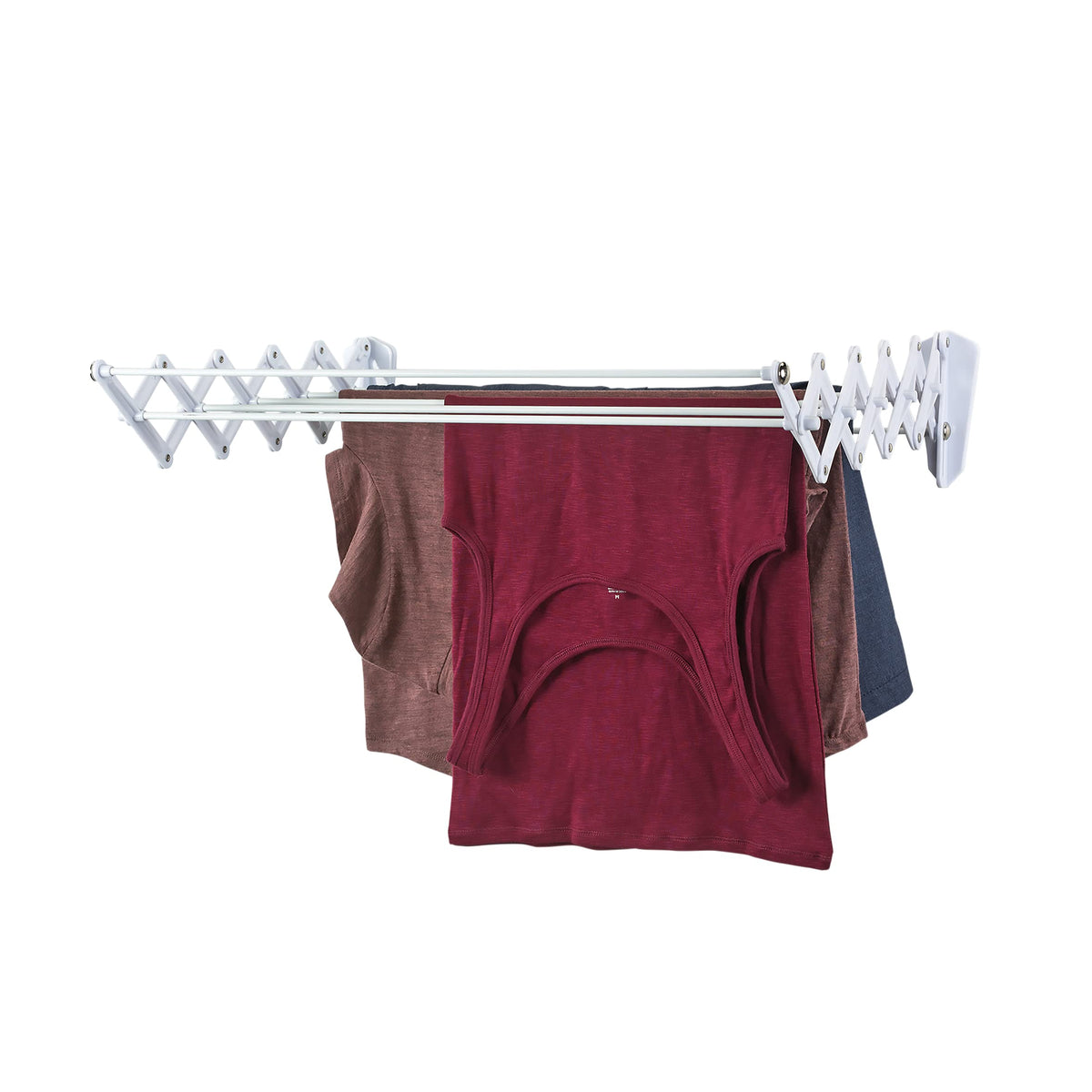 Polder Wall Mount Accordion Drying Rack (5.3M Line Space)