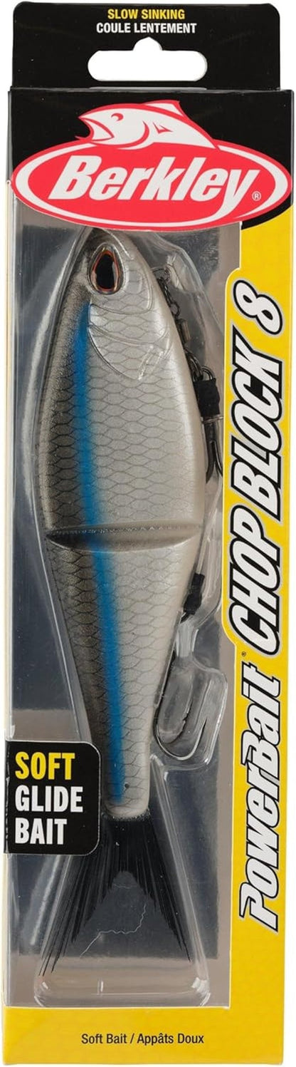Berkley PowerBait Fishing Soft Bait - Chop Block Design for Enhanced Attraction