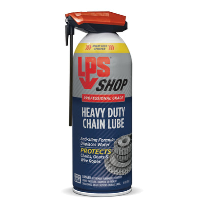 LPS Shop Heavy Duty Chain Lube, Professional-Grade Formula Provides Lubrication & Protection for Gears, Chains, Wire Ropes & More
