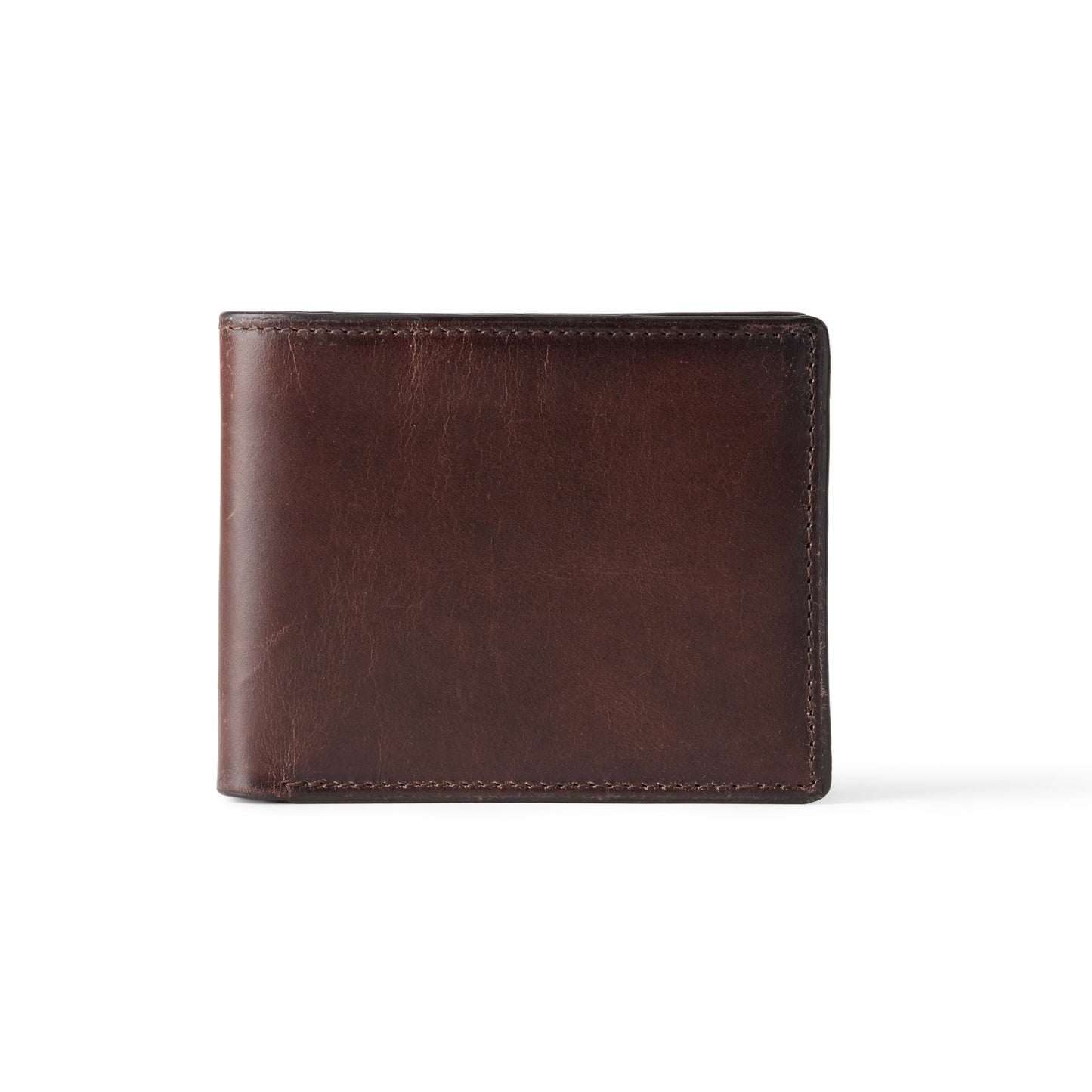 Amazon Essentials Men's Leather Bifold Wallet, Brown, One Size
