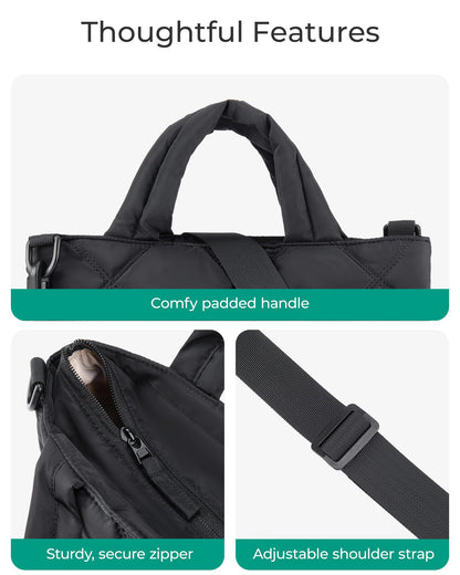 BAGSMART Crossbody Bags for Women, Small Crossbody Bag Cross Body Purse Mini Tote Travel Purse Shoulder Handbags Wallet