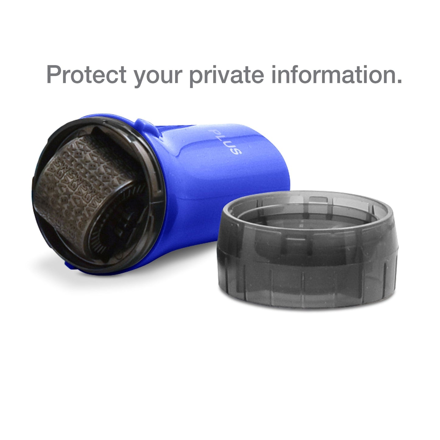 Guard Your ID Confidential Security Roller Set Advanced 2.0 for Identity Theft Protection Redacting (Regular 3-Pack, Blue)