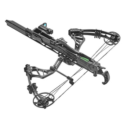 Ek Archery Whipshot Automatic Self Loading Repeating Compound Bow - Perfect for Archery Enthusiasts, Bow Hunters & Archery Target Shooters - 15-50lbs Draw Weight, Fires 5 Arrows in 8 Seconds