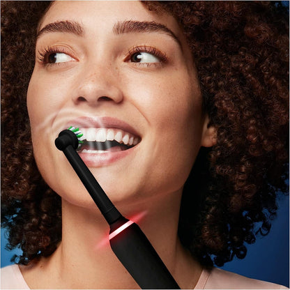 Oral-B PRO 3 3000 Electric Toothbrush/Electric Toothbrush, 2 CrossAction Replacement Brushes, with 3 Cleaning Modes and Visual 360° Pressure Control for Dental Care, Gift Man/Women, Black