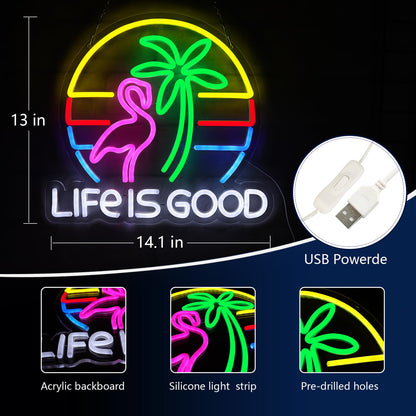 JFLLamp Crs LIGHT Neon Signs for Wall Decor Neon Lights for Bedroom Led Signs Suitable for Man Cave Bar Pub Restaurant Christmas Birthday Party Gift Led Art Wall Decorative Crs Light Bar Sign, 5V Usb Power, 17*11 Inch(Azure+red+white）