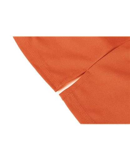 ZITY Mens Polo Shirt Short Sleeve Sports Tactical T-Shirt Athletic Golf Polos Daily Casual Stylish Collared Shirts for Men Orange 5X-Large
