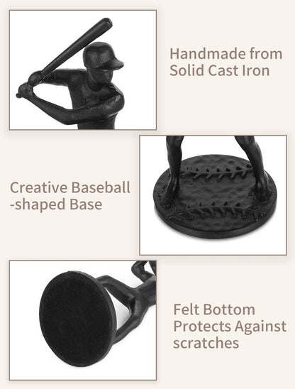 Sziqiqi Baseball Gifts for Men: Gifts for Baseball Players Lovers Coasch Teen Fans - Sport Themed Gift for Valentines Day Birthday Christmas - Baseballs Themed Figurine for Man