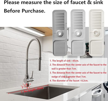 Kitchen Sink Splash Guard Sponge Holder