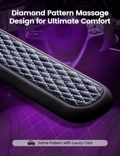 Vaydeer Wrist Rest for Keyboard and Mouse, Computer Ergonomic Wrist Support Pad, Soft Memory Foam Arm Cushion for Desk, Palm Hand Office Laptop Typing