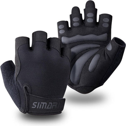 Breathable Workout Gloves for Men & Women - Padded Weight Lifting Gloves with Full Palm Protection | Great Grip for Gym, Cycling, Crossfit, Climbing