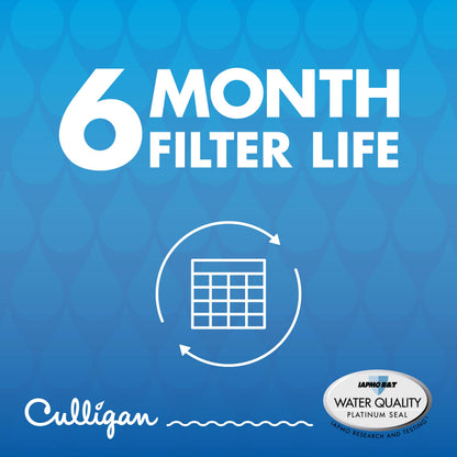 Culligan CUGMW Refrigerator Water Filter | Replacement for GE Water Filter (MWF) | Replace Every 6 Months | Pack of 1