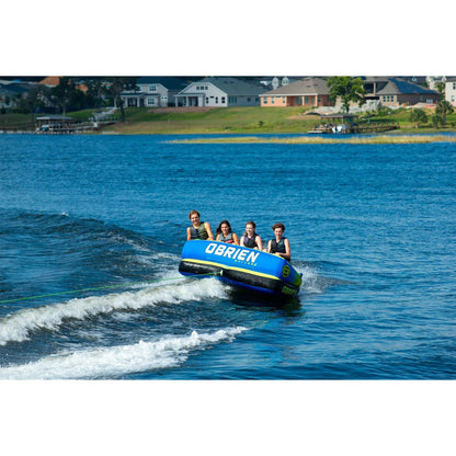 O'Brien Baller Soft Top 4-Person Towable Tube with Back Rest