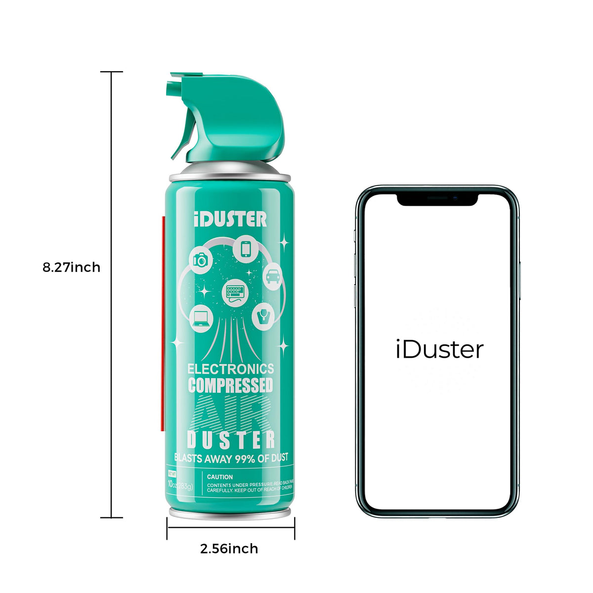 Keyboard Cleaner Air Spray for Computers - 10oz Air Can Duster for Electronics, Keyboard, 1PCS…