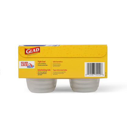 COX70240 - GladWare Mini Round Food Storage Containers