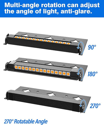 5W Retaining Wall Lights 7 inch LED Hardscape Lighting Low Voltage Landscape Paver Lights 12V 24V Step Lights Outdoor IP66 Waterproof 3000K Soft White Stair Deck Lighting(2 Pack+Connectors)