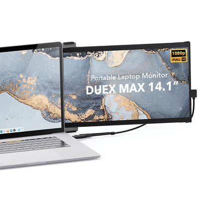 Mobile Pixels Geminos (2 x 24 inch) IPS Dual Stacked Computer Monitors with 65W USB-C Charging, 1080P Webcam&Speakers, All-Inclusive Workstation PC Monitor, USB-A/USB-C/HDMI, Ergo Design(2 Monitors)