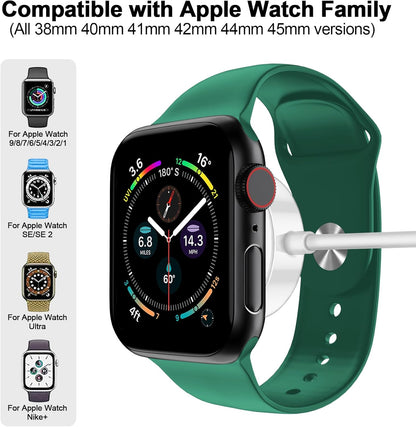 𝟐𝟎𝟐𝟓 𝐔𝐩𝐠𝐫𝐚𝐝𝐞𝐝 for Apple Watch Charger Magnetic Fast Charging Cable [Portable] Magnetic Wireless Charging Compatible with iWatch Series Ultra/SE/11/10/9/8/7/6/5/4/-[3.3FT] White