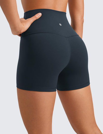 CRZ YOGA Butterluxe Biker Shorts 4" True Navy X-Large