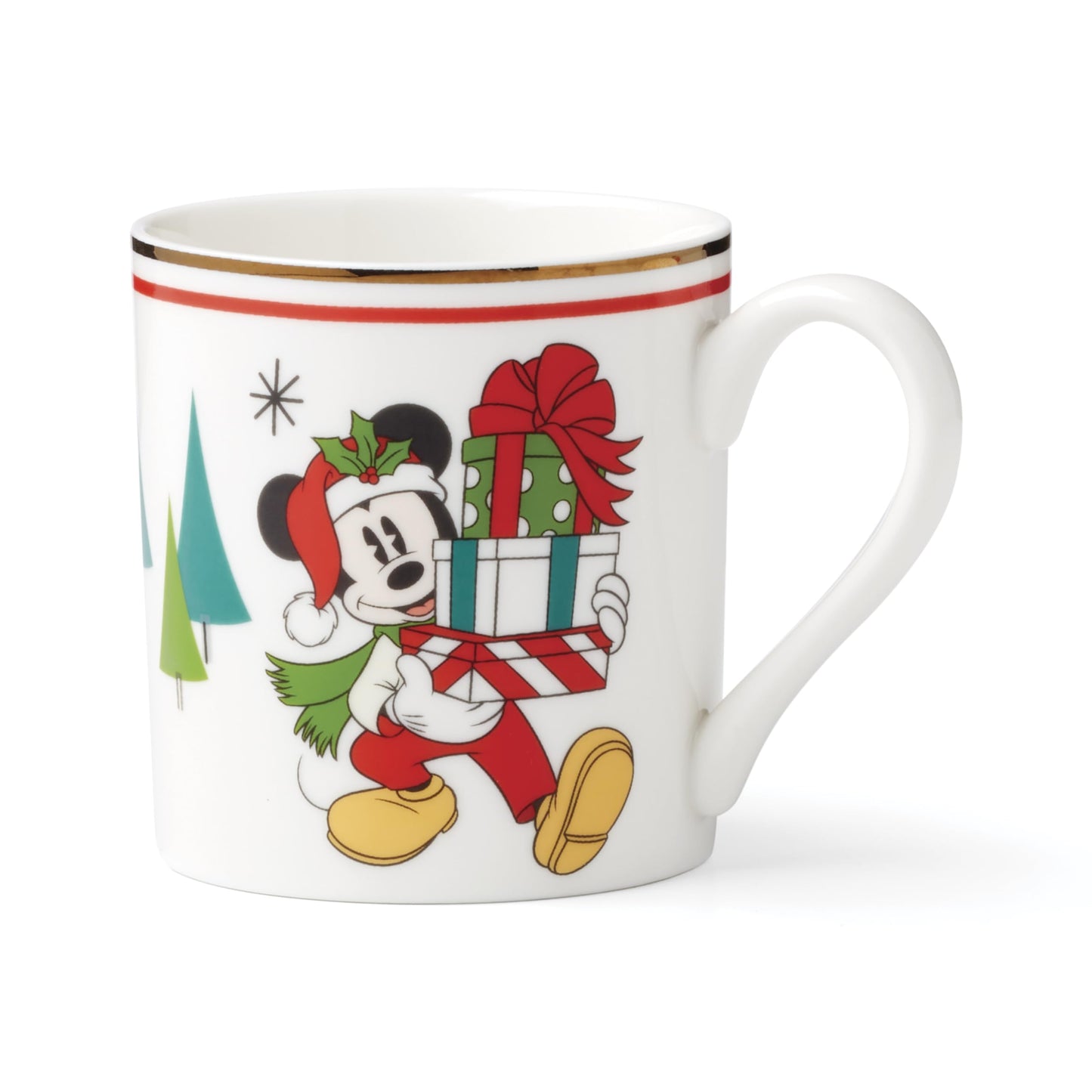 Lenox Disney Holiday Serveware Collection – 12-Piece Dessert Set
