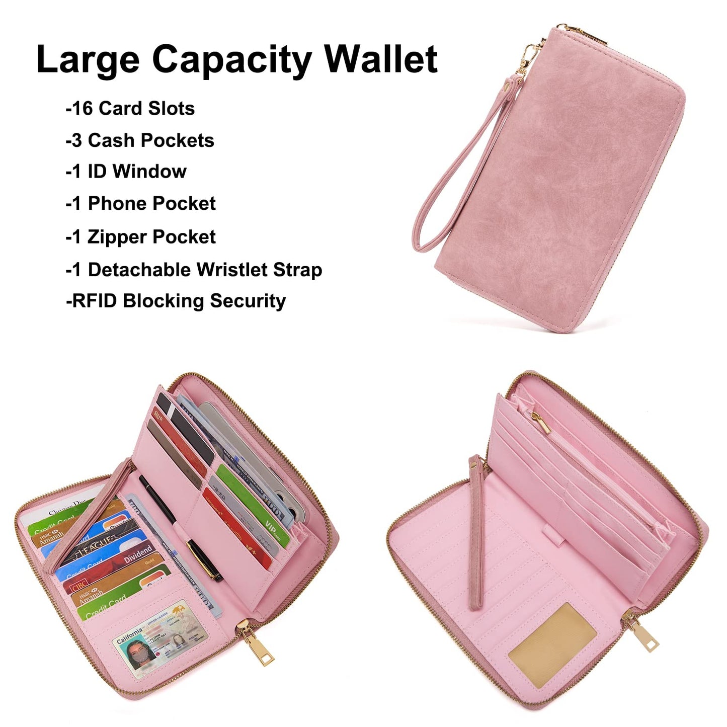 Soperwillton Women Backpack Purse Multipurpose Design Handbags Shoulder Bag PU Leather Travel bag Backpack Set 2pcs