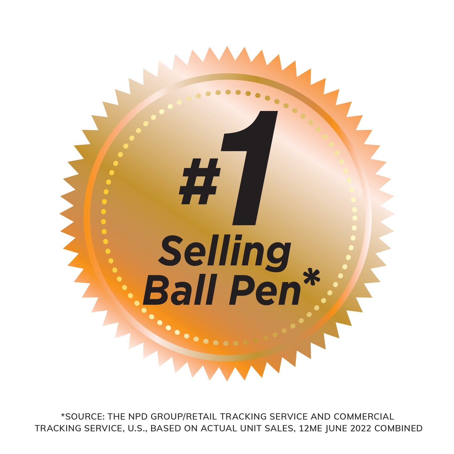 BIC Round Stic Xtra Life Ballpoint Pen, Ultra Long Lasting and Consistent Performance, 144-Count in Black Ink
