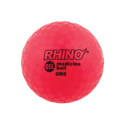 Champion Sports Gel Filled Medicine Ball (Red 2lbs)
