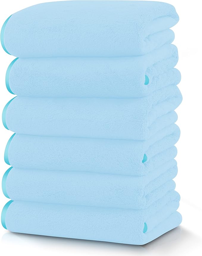 TENSTARS Silk Hemming Hand Towels