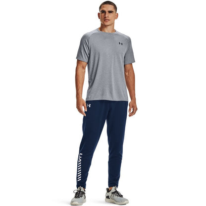 Under Armour Men's Tech 2.0 Short-Sleeve T-Shirt , Steel Light Heather (036)/Black, Large