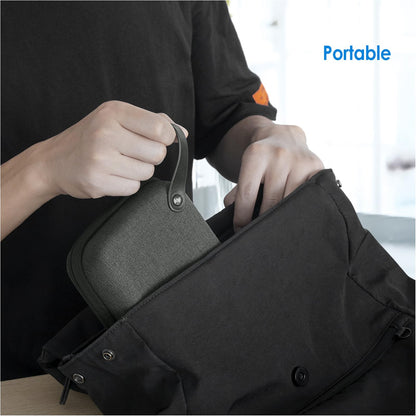 JETech Travel Accessories Organizer Case, Portable Electronic Pouch Gadget Bag for MacBook Power Adapter Chargers, Cables, Power Bank, Mouse, Stylus Pen, Earphone, SD Card, USB Flash Drive