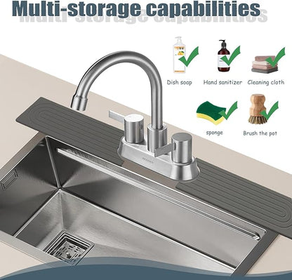Stargaz Faucet Mat For Kitchen Sink，Sink stone quick dry around faucet