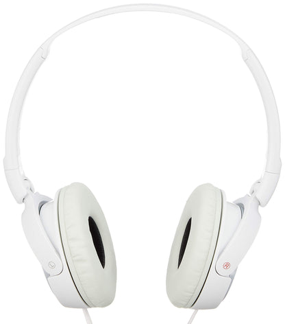 Sony MDRZX310-WQ Foldable Headphones - Metallic White