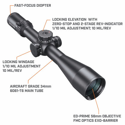 Bushnell Match Pro 5-30x56 Riflescope - DM2 MRAD Reticle