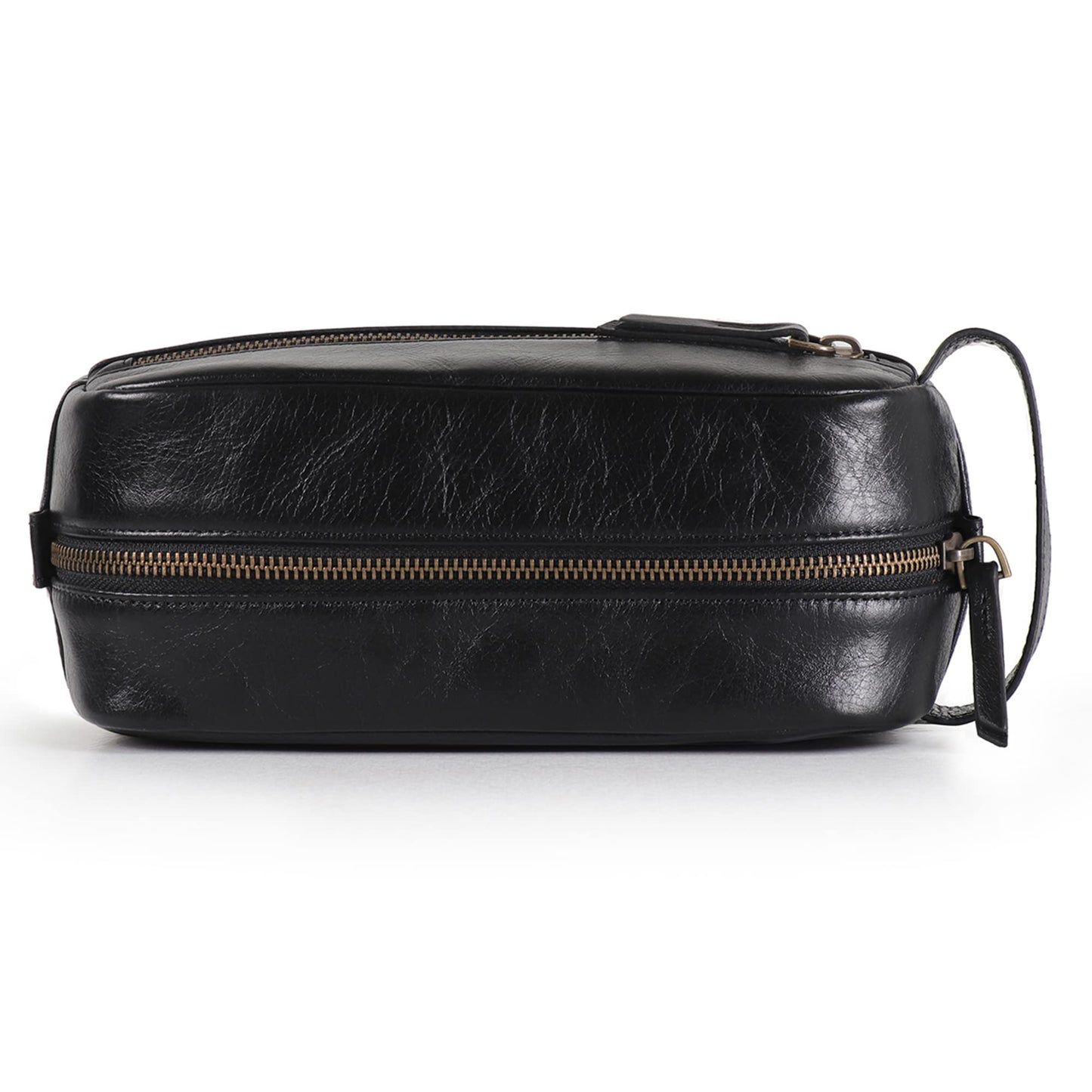 Londo Genuine Leather Travel Toiletry Bag – Makeup, Shaving Organizer, Dopp Kit for Men & Women, Durable & Stylish Travel Accessory