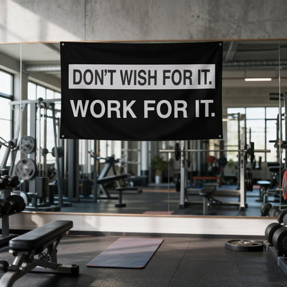 Nobody Cares Work Harder Motivational Banners Kit Three Different Incentive Flags for Gym Office Garage Decor Indoor/Outdoor Poster Style Banner with 4 Grommets - Heavy-Duty 13oz Vinyl(3 x 5 FT)