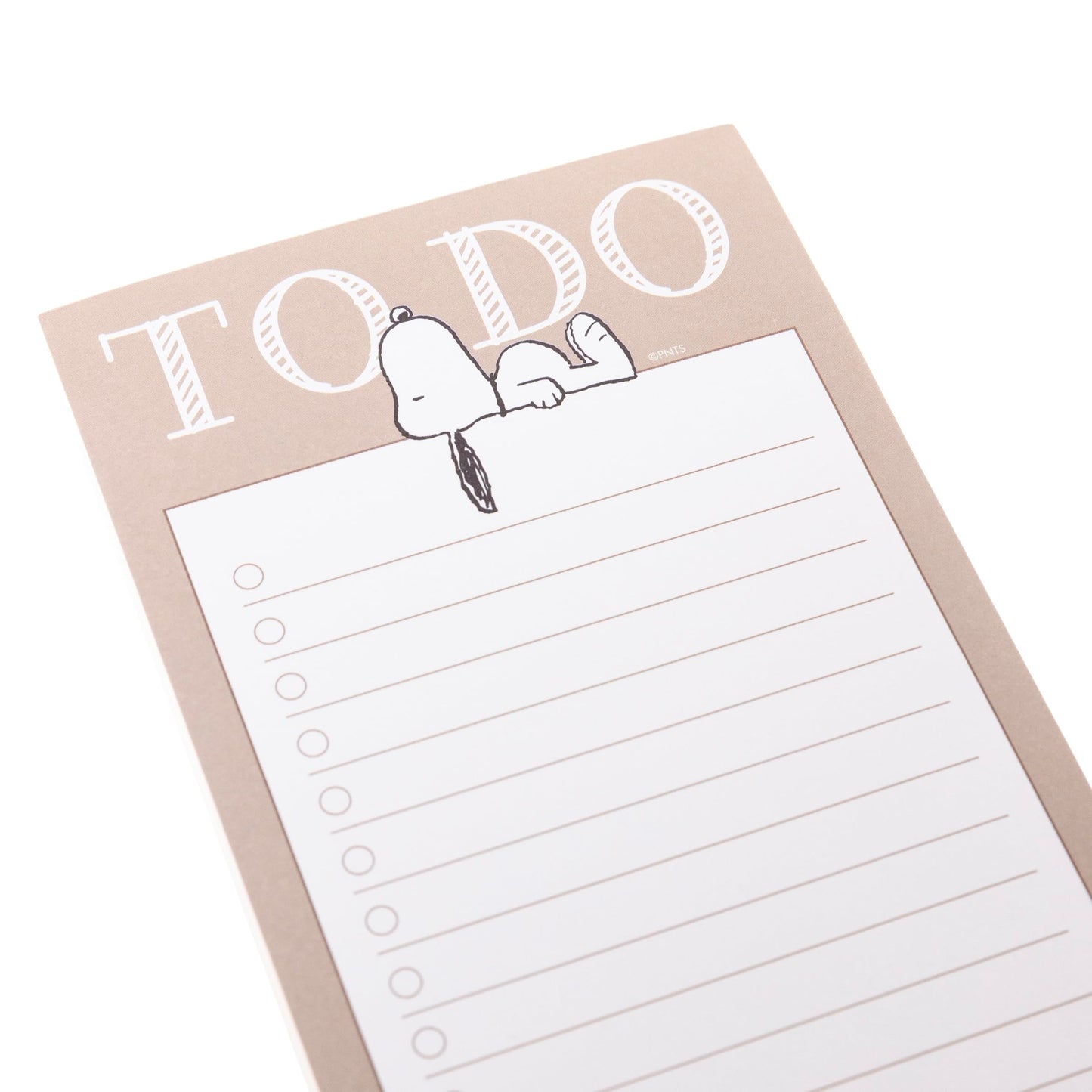 Graphique Snoopy Magnetic Notepad, 100 Tear-Away Sheets for Grocery, Shopping & To-Do Lists, Magnetic Writing Pad for Fridge, Kitchen, Office, Fun Gift for Snoopy Lovers