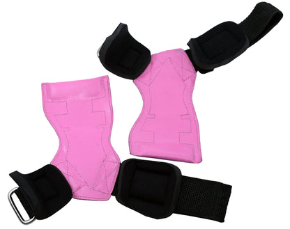 Lifting Grips PRO Weight Gloves Heavy Duty Barbell Gymnastics Straps Alternative to Power Hooks Deadlifts Adjustable Neoprene Padded Wrist Wrap