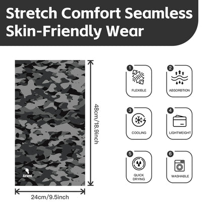Breathable Neck Gaiter UPF 30+ Sun Protection Face Mask for Men & Women