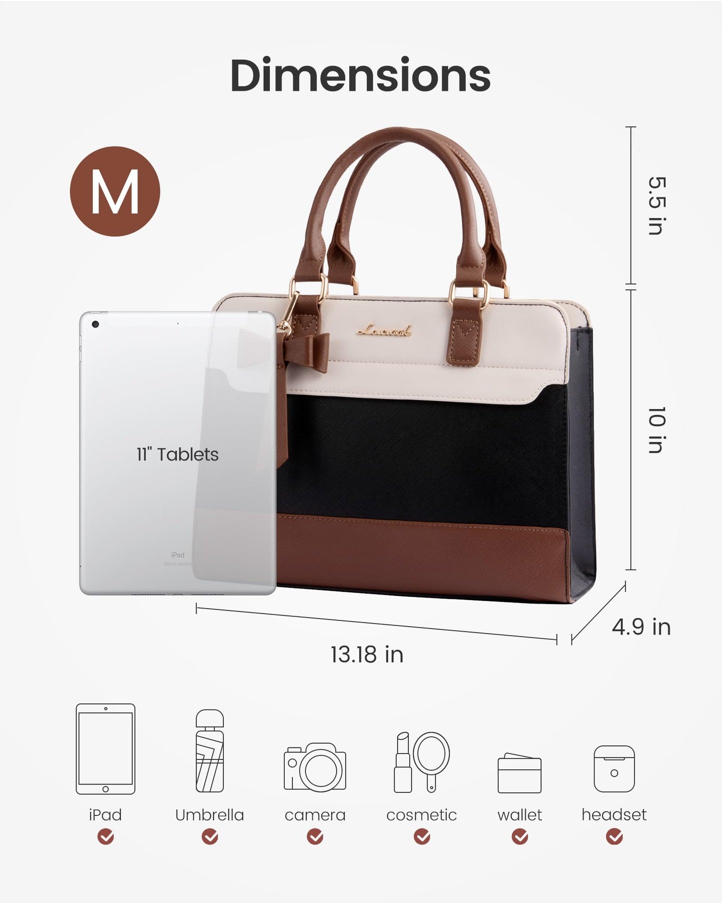 LOVEVOOK Purses for Women,Leather Tote Purse and Handbags,Satchel Shoulder Crossbody Top Handle Bags with Zipper