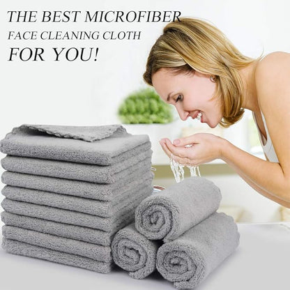 SUNLAND Microfiber Face Cloth Reusable Makeup Remover Facial Cleansing Towel