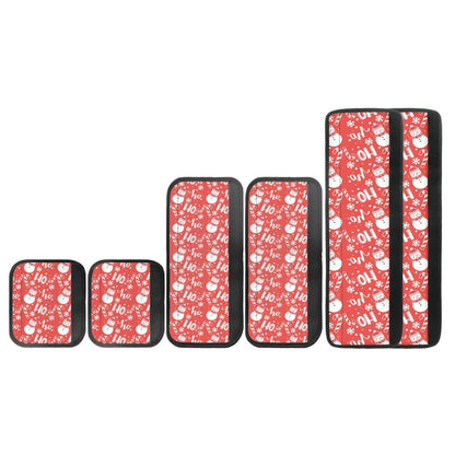 Yatixapu Refrigerator Handle Covers, Christmas Snowman Candy Cane 6PCS Kitchen Appliance Handle Covers, Keep Your Fridge Microwave Oven Stove Dishwasher Clean, Keep Off Fingerprints Food Stains