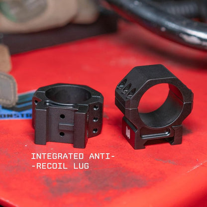 Monstrum Deadlock Series Scope Rings - Durable Aluminum Mounting | Fits 1-Inch Scopes