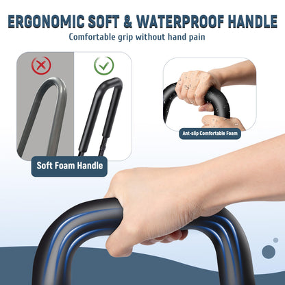 PressLoo Hamstring Stretcher for Knee Extension & Pain Relief, Adjustable Low Back, Calf, Leg & Hip Stretching Device for Flexibility, ACL MCL Surgery Recovery Physical Therapy & Rehab Equipment