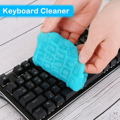 PULIDIKI Car Cleaning Gel Detailing Kit - Automotive Dust Crevice Cleaner Slime for Auto Interior Detail Removal - Putty for Keyboard Cleaning and Car Accessories