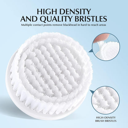 Only Compatible with COSLUS 7IN1 FBS-D Face Cleansing Brush Replacement Heads 4 PCS