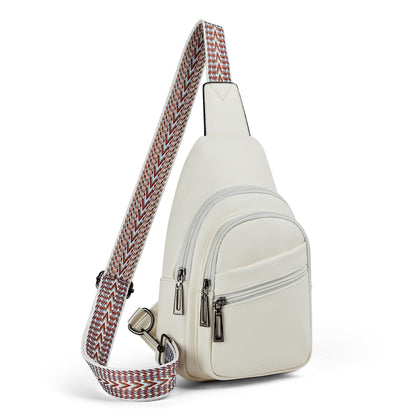 Sling Bag Crossbody Bags for Women Small Cross Body Bag Fanny Packs Chest Sling Purse for Daily Travel Leisure Sport