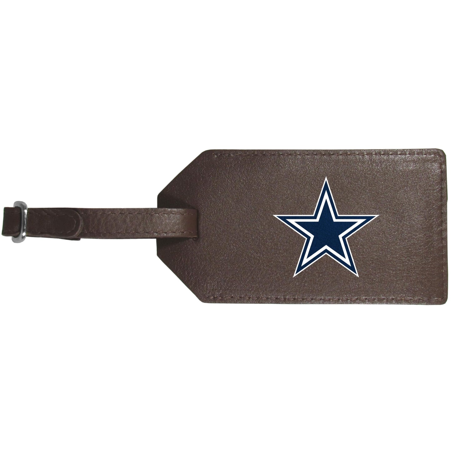 Siskiyou Dallas Cowboys Leather Luggage Strap, One Size, Team Colors