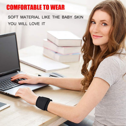 Wrist Brace Carpal Tunnel 2 Pack - Upgraded 18.3" Extra Long Wrist Support & Wrist Splint for Men & Women, Breathable Wrist Brace for Carpal Tunnel, Anti-Chafe Sport Wrist Wraps & Hand Brace for Arthritis Pain and Support, Weightlifting