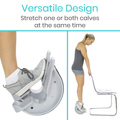 Vive Double Foot Rocker, Calf Stretcher for Achilles Tendinitis, Heel, Feet, Shin Splint, Plantar Fasciitis Pain Relief - Stretches Strained Leg Muscle, Ankle Flexibility - For Both Feet