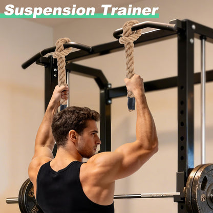 Rope Grips for Pull Ups, Enhance Grip Strength & Endurance, Versatile Fitness Accessory for Dumbbells & Barbells, Pull Up Bars Durable & Comfortable Design